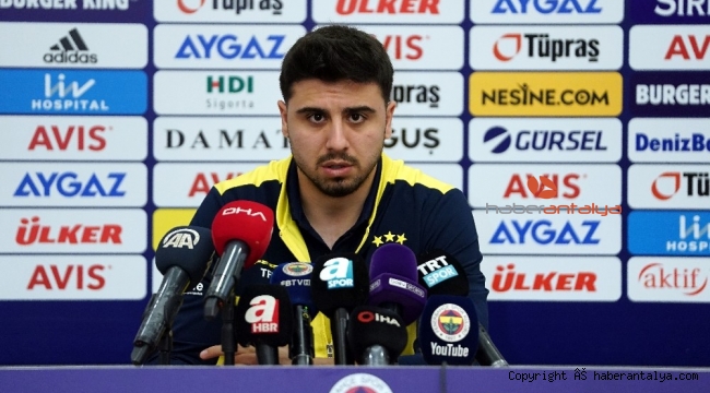 Ozan Tufan: "Önemli olan Fenerbahçe'de oynamak"