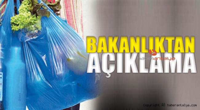 Plastik poşete zam iddiasına jet yanıt!