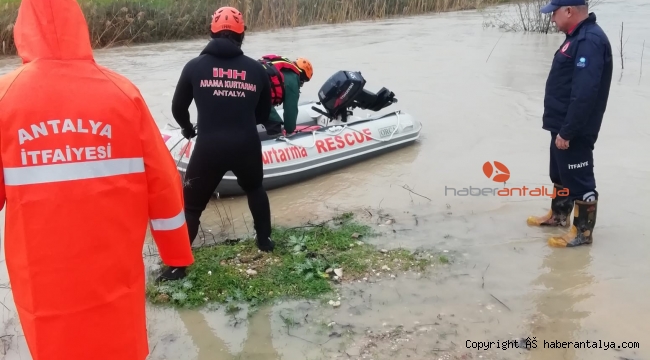 Sele kapılan çobanı AFAD kurtardı