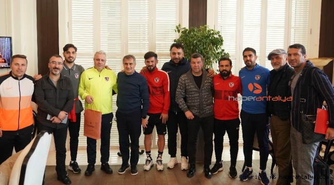 Şenol Güneş'ten Gaziantep FK'ya ziyaret