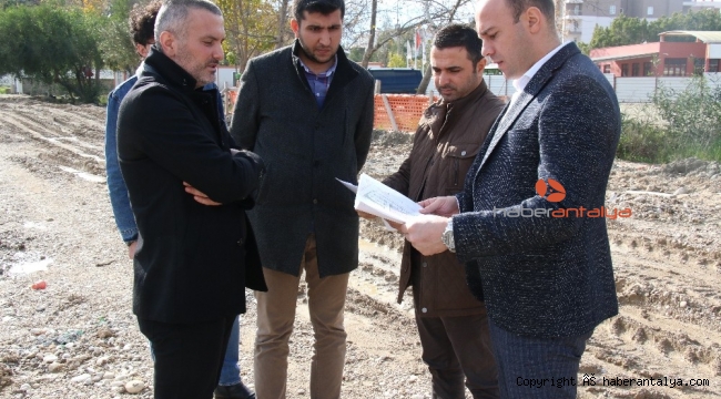 Serik Kültür Merkezi'nde çalışmalar devam ediyor