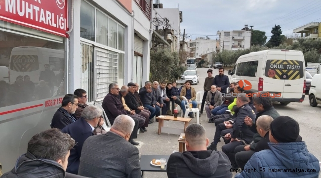 Serik'te huzur toplantısı