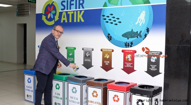 Sıfır Atık Projesi 747 ağacı kurtardı