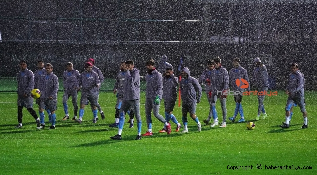 Trabzonspor'da hazırlıklar sürdü