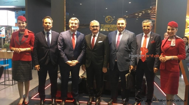 Utrecht Turizm Fuarı'nda Antalya'ya yoğun ilgi