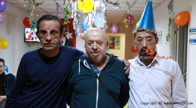 Yüz nakli olan hastalar ve nakil bekleyen hastalar yeni yıla birlikte girdi