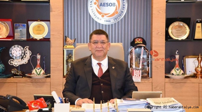 AESOB Başkanı Dere: "Dükkan açarken fizibilite yapılmalı"