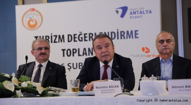 Başkan Böcek: "Antalya Büyükşehir Belediyesi 2020 turizm sezonuna hazır"