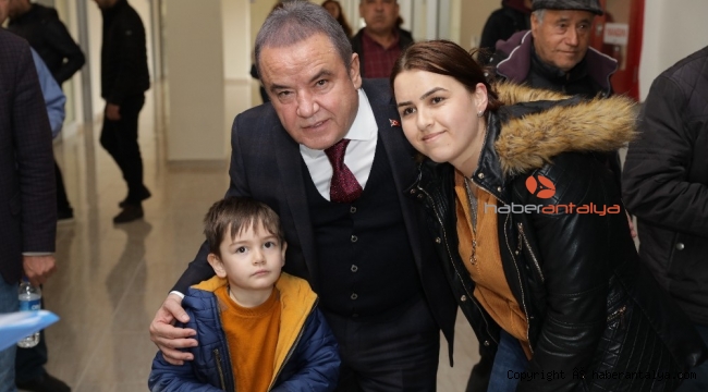 Başkan Böcek Kaş'ı ziyaret etti