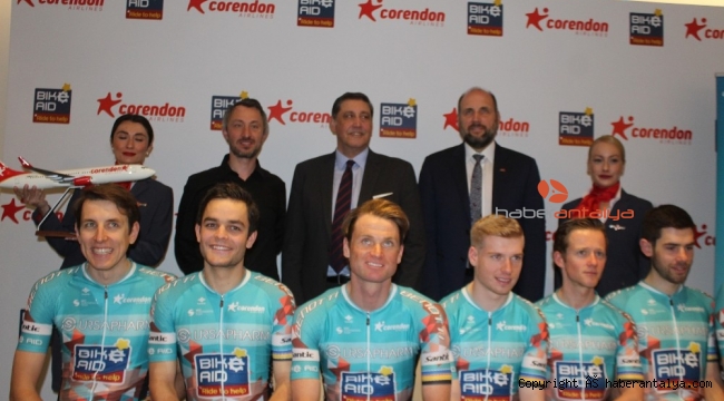 Corendon Airlines, Alman bisiklet takımı ile 1 yıllık sponsorluk anlaşması imzaladı