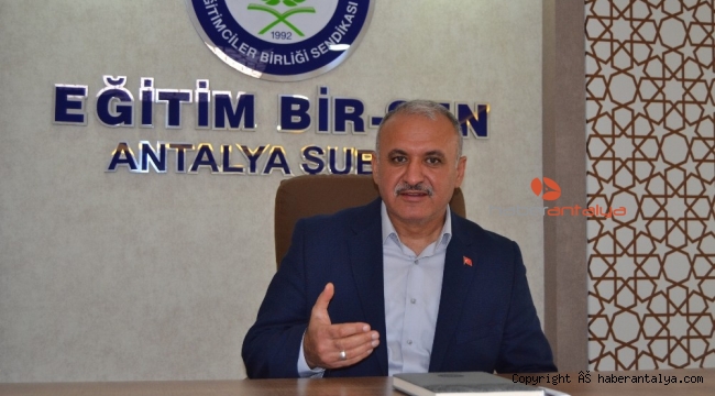 Eğitim Bir Sen Antalya Şube Başkanı Miran: "28 Şubat hesaplaşması devam etmeli"