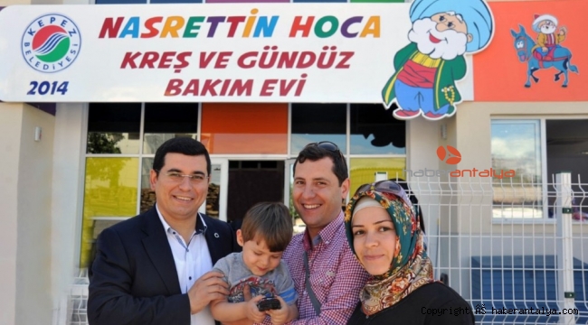 Kepez'den 4.kreş Erenköy'e