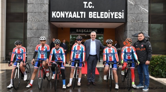 Konyaaltı Bisiklet Takımından "Milli Takım"a