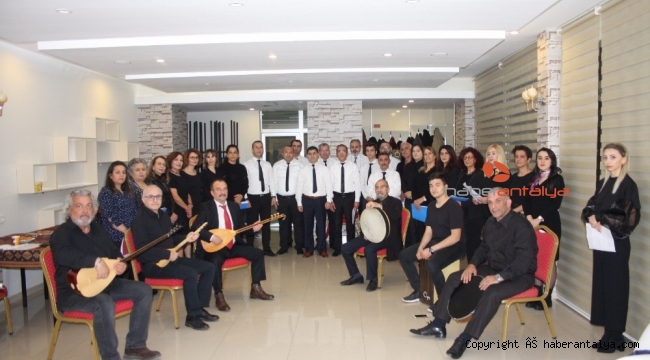 Manavgat Adliyesi müzik korusu konsere hazırlanıyor