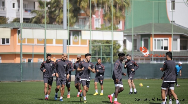 Alanyaspor'da Gaziantep mesaisi