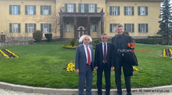 Başkan Topaloğlu Almanya Büyükelçisiyle Kemer'i konuştu