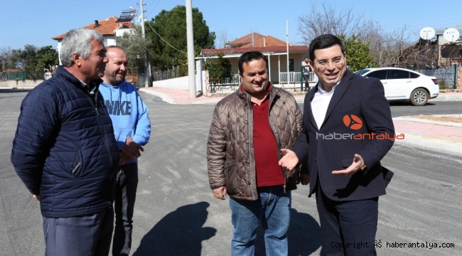 Başkan Tütüncü: "Duacı'yı Antalya'nın en güzel yeri yapıyoruz"