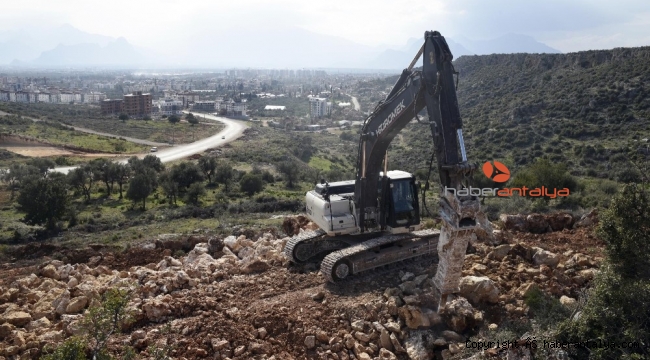 Kepez'den Masa Dağı'na yeni yol