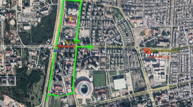 Raylı sistem çalışmaları başlıyor. Yollar kapatılıyor !