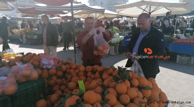 Sebze ve meyve seçtirilmiyor !