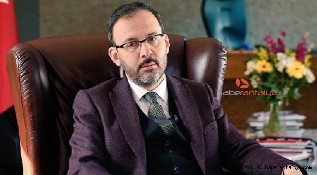 Spor Bakanı'ndan maçlarla ilgili flaş açıklama !