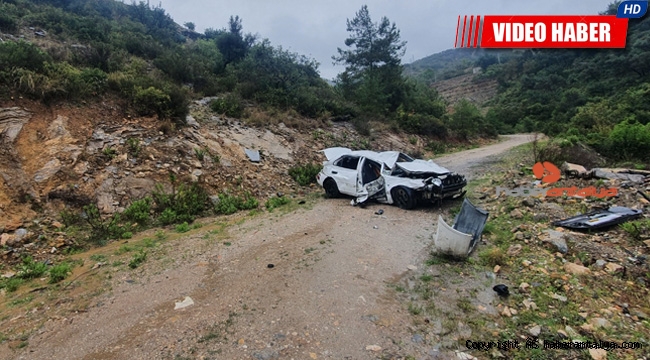 100 metrelik uçurumdan yuvarlandı !