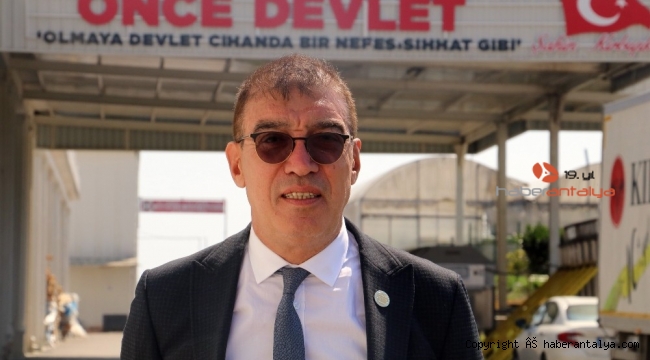 700 bin litre dezenfektan bağışladı