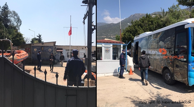 Adada mahsur kalan göçmenler kurtarıldı !