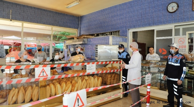 Alanya Belediyesi'nden fırınlara Ramazan denetimi