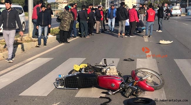 Alanya’da kazada ağır yaralanan kişi kurtarılamadı