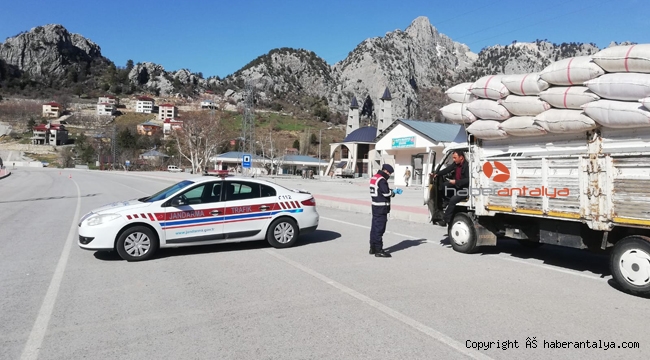 Alanya’da korona virüse karşı sıkı denetim