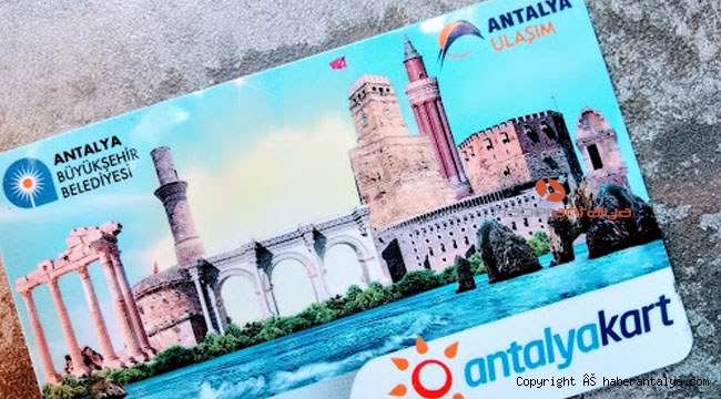 Antalya'da 20 yaş altı gençlerin ulaşım kartları donduruldu