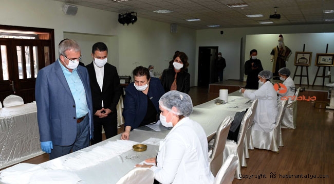 Antalya'da maske seferberliği !