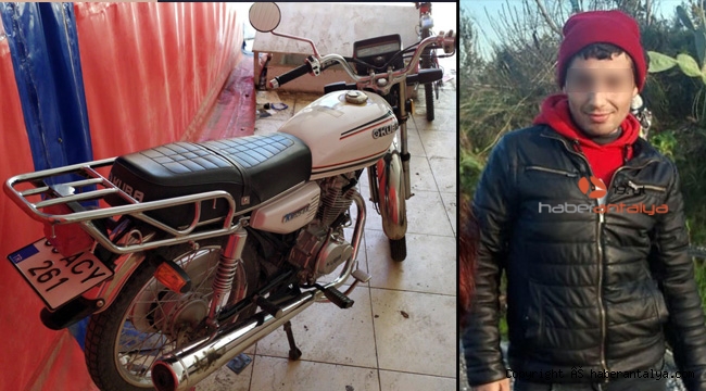 Antalya’da motosiklet hırsızı yakalandı