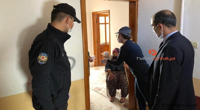 ANTALYA'NIN 19 İLÇESİNE YARDIM YAPILIYOR !