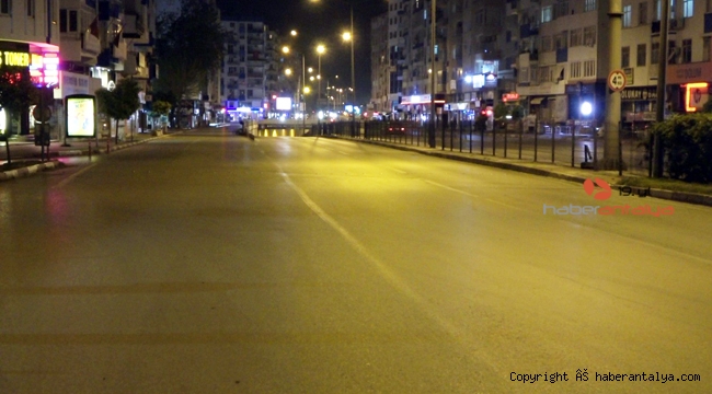 Antalya sessizliğe büründü