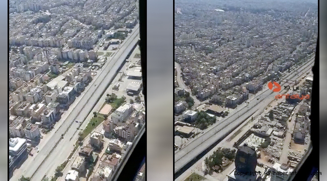 Antalya trafiği havadan denetlendi !