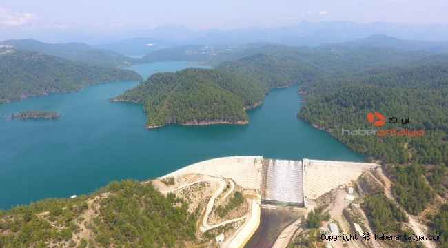 Antalya'da yüz binlerce dekar arazi sulanmaya başladı !