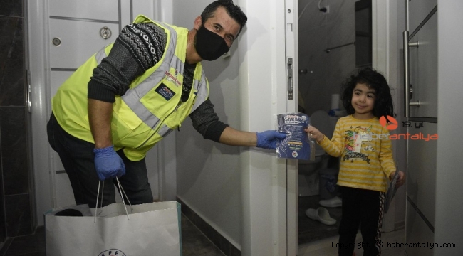 Artık bütün Kepez'de maske var !