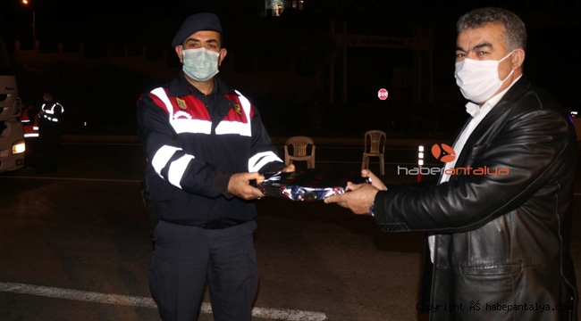 Başkan Doğan'dan güvenlik güçlerine moral ziyareti 