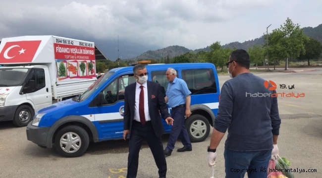 Başkan Topaloğlu, ilçedeki çalışmaları denetledi
