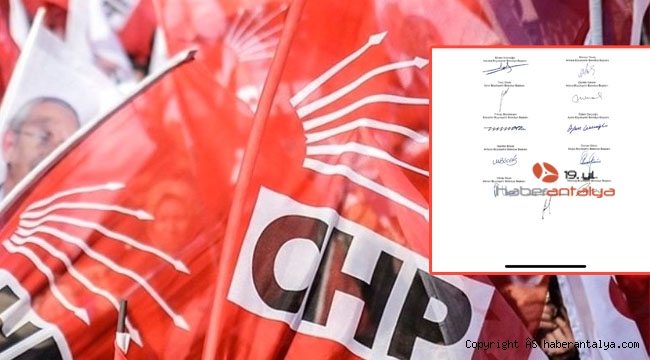CHP'li belediyelerden ortak açıklama !