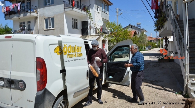 Fırınlardan kapı kapı ekmek hizmeti