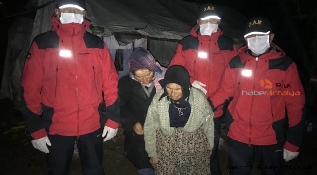 Hayvanları otlatırken kayboldu, 5 saat sonra bulundu