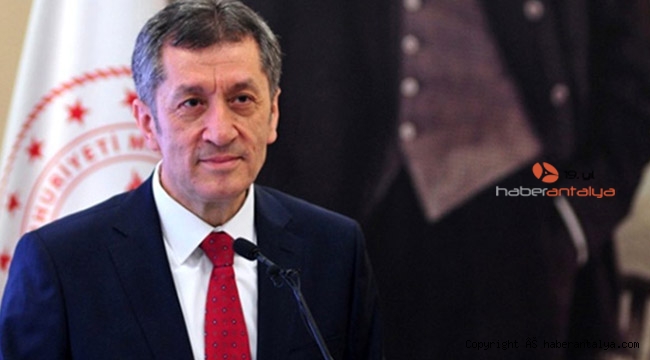 İşte Milli Eğitim Bakanı'nın açıklamaları !