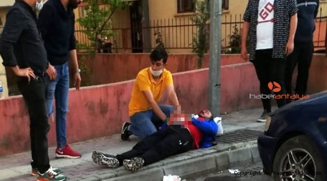 Kabullenemediği üvey babasını bıçakladı !