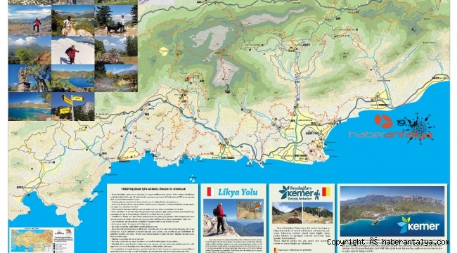 Kemer'in yolları cepte