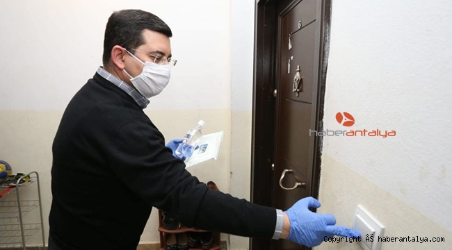 Kepez'de maskeler kapıya geliyor 