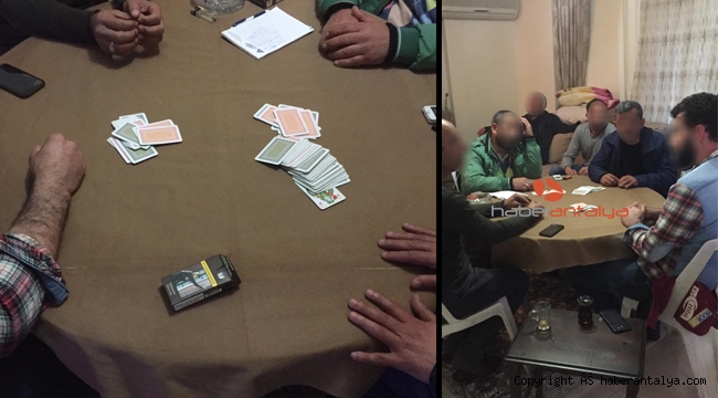 Kumarhane eve baskın !