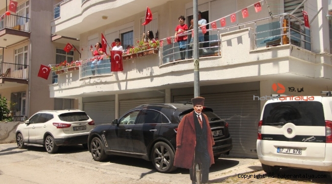 Manavgat'ta 23 Nisan coşkuyla kutlandı !